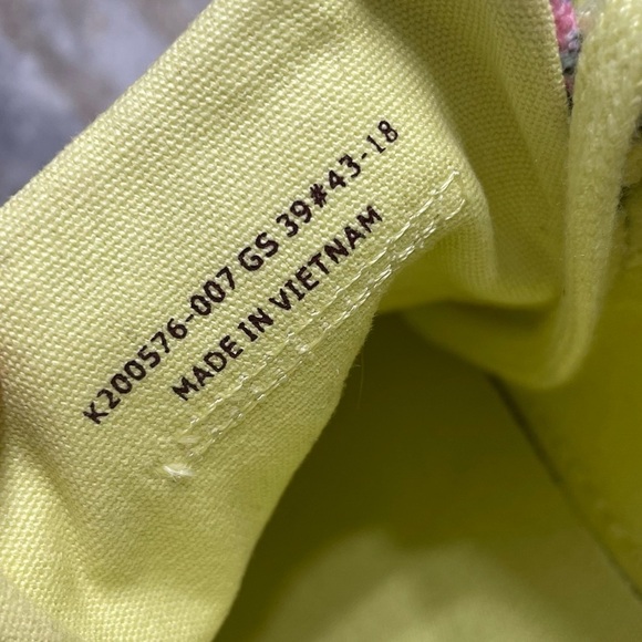 New Camper Brutus Multicolor Canvas Sneakers Size 39 K200576-007 - Picture 5 of 13